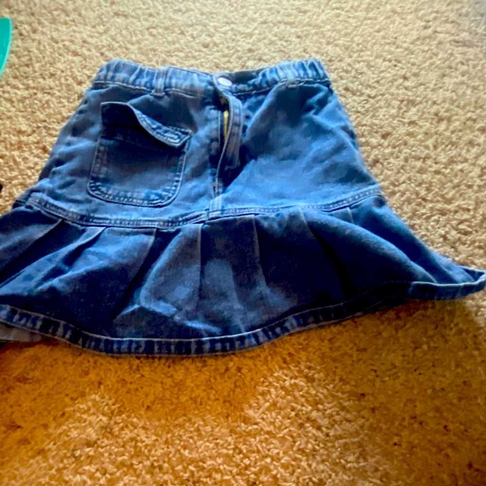 SHEIN kids jean skirt
